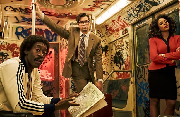 Don Cheadle, Andrew Rannells en Regina Hall